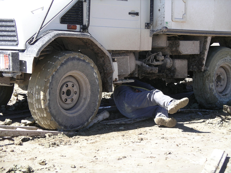 colocando las planchas